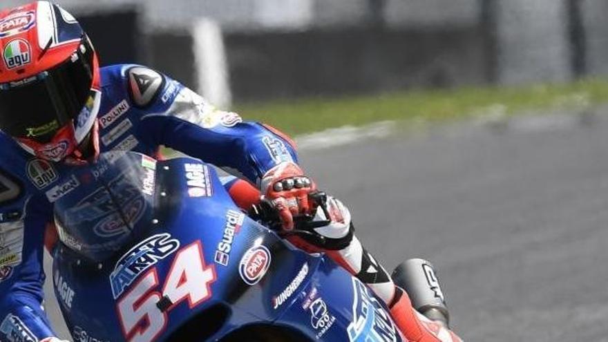 Pasini saldrá primero en Moto2