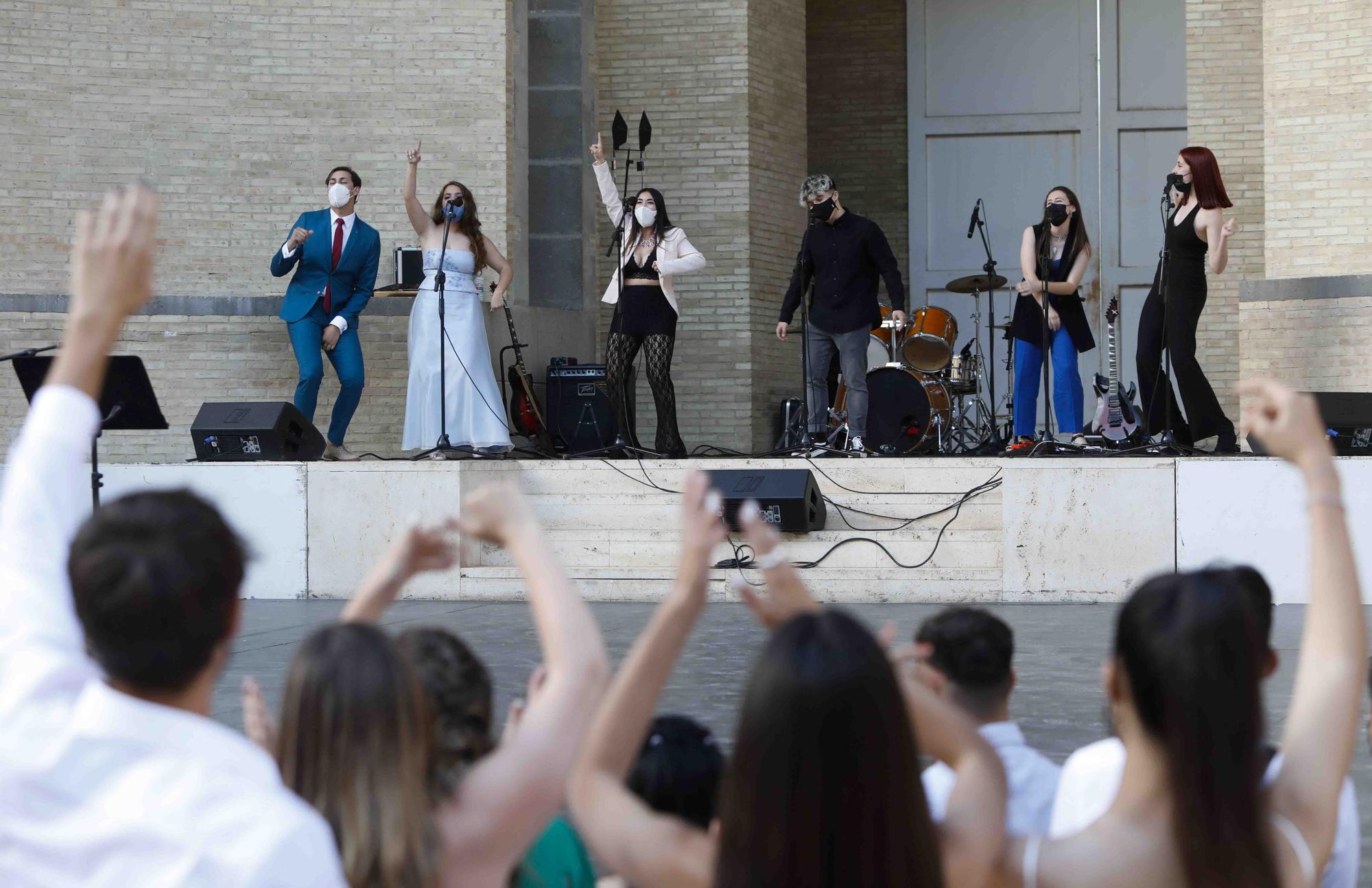 Graduación del IES Clot del Moro en el Teatro Romano de Sagunt.