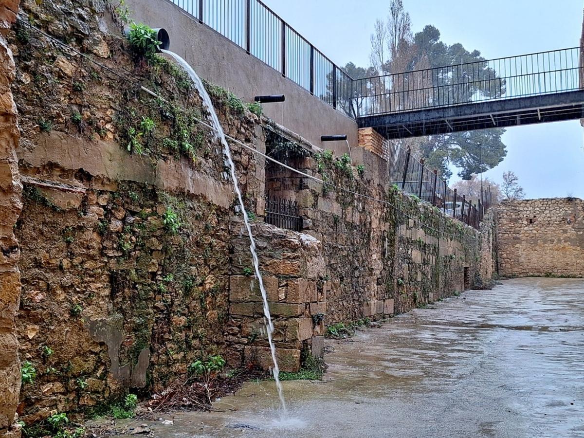 Morella ha registrado precipitaciones históricas en 24 horas, más elevadas de lo habitual para un mes de marzo.