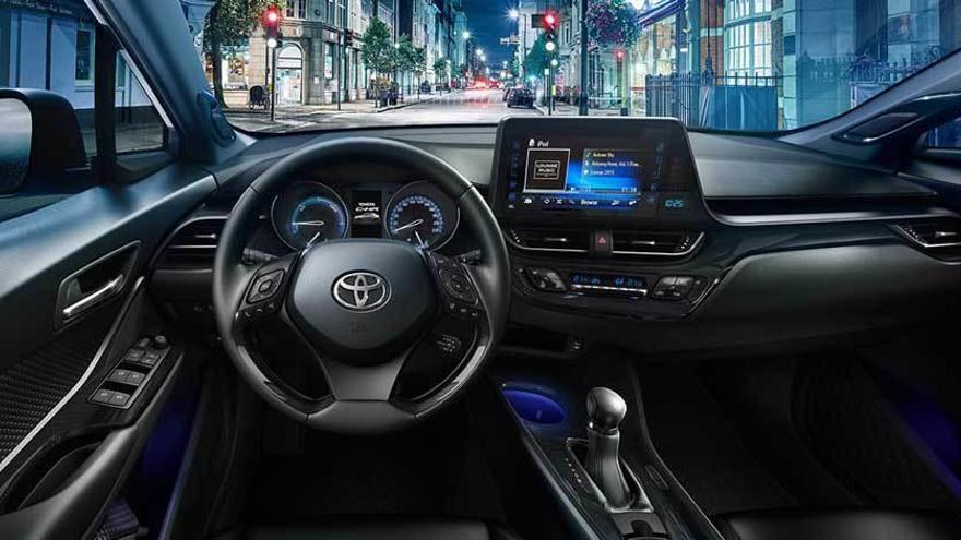 Interior del C-HR Hybrid.