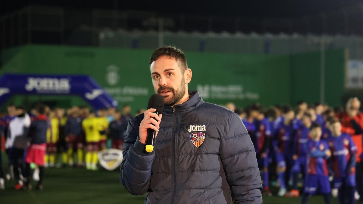 Garcia, durante la presentación del club.