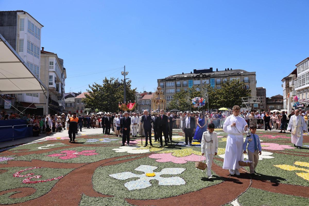 Ponteareas. Procesión del Corpus Christi