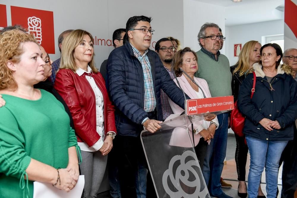 Miguel Ángel Pérez presenta una lista al PSOE capitalino