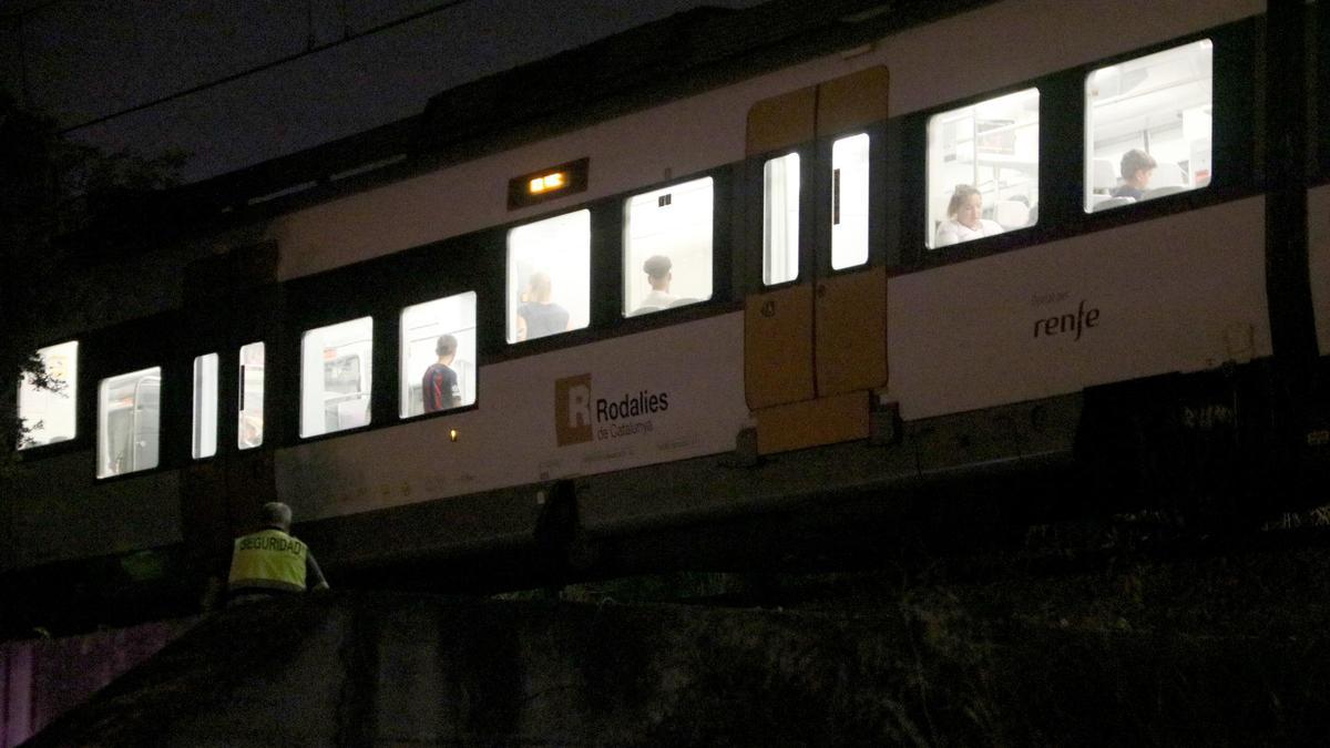 VÍDEO: Imatges del lloc de l'atropellament múltiple de tren de Montmeló