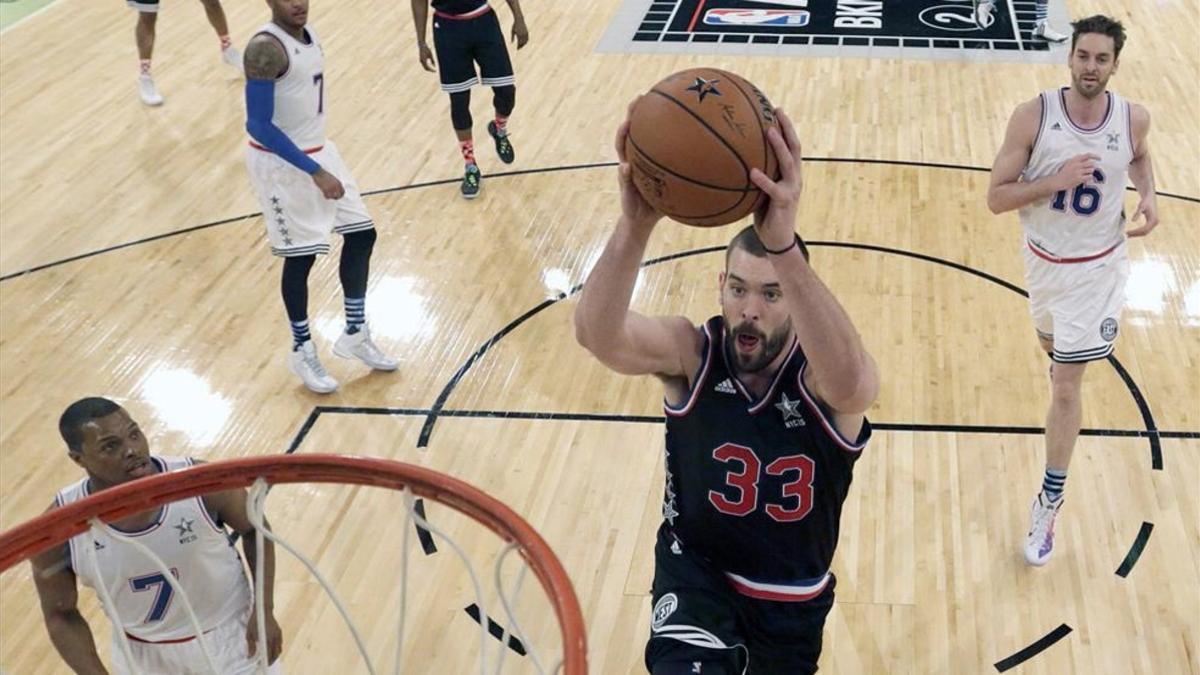 Marc Gasol regresa al All Star tras su último partido, en 2015