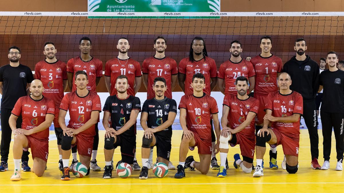 Jugadores de la plantilla del San Roque la pasada temporada