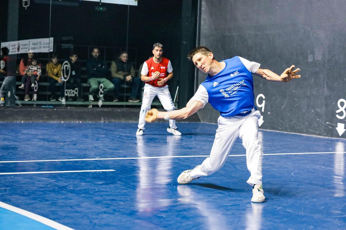 Pasqual és l'actual campió de l'Individual de frontó.