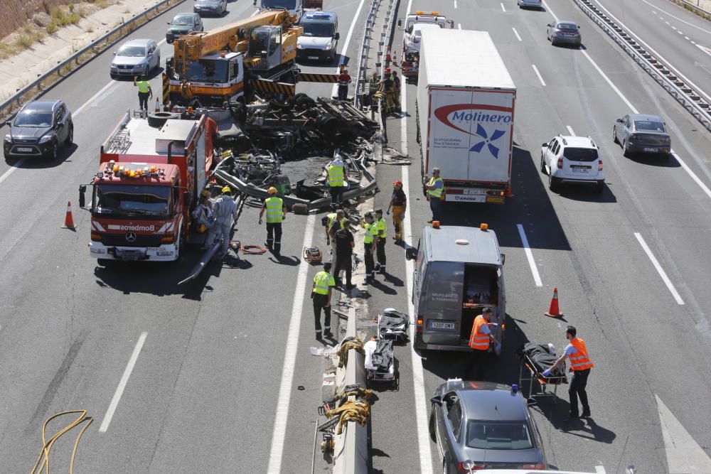 Accidente mortal en Elche