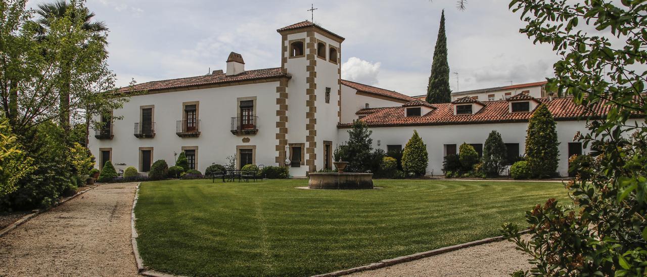 Imagen de la casa palacio Huerta del Conde.