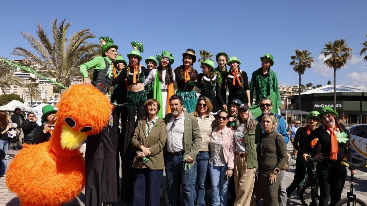 Las imágenes de la fiesta de Saint Patrick de Santa Ponça