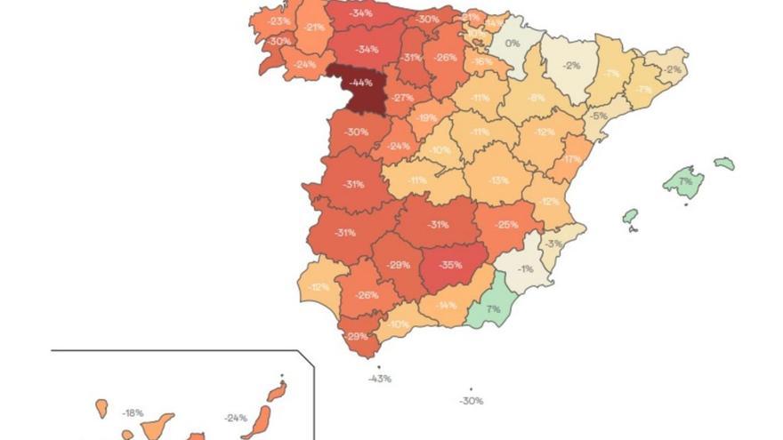 La provincia de Zamora perderá casi la mitad del alumnado escolar hasta 2037