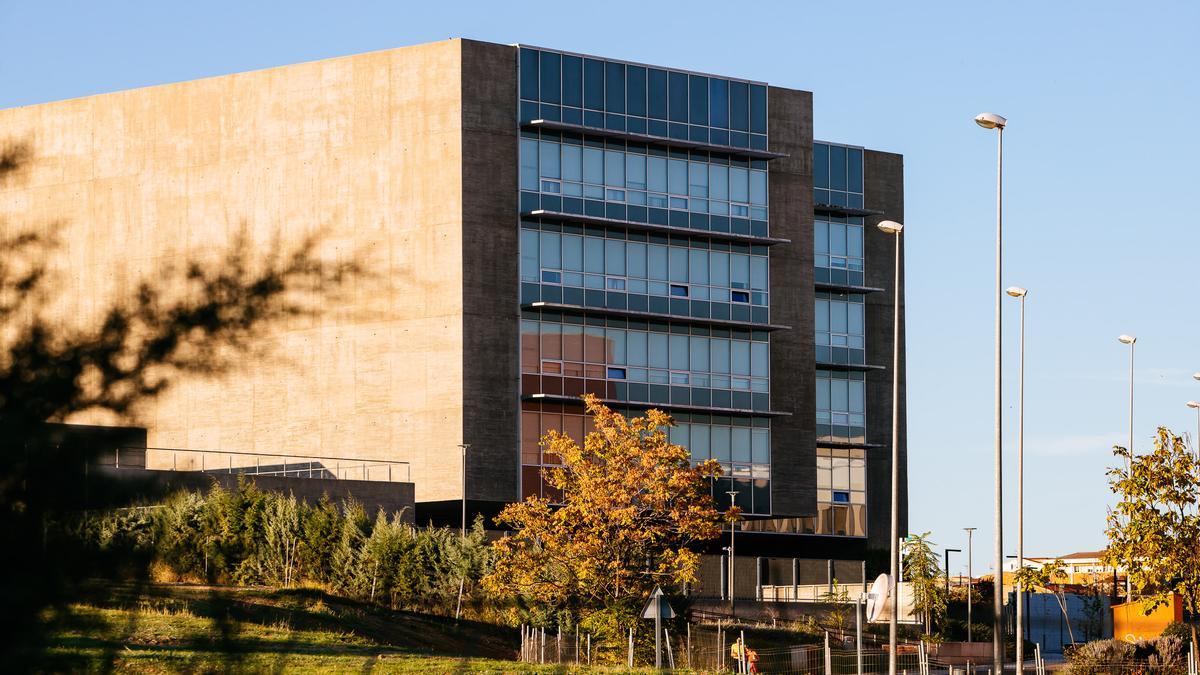 Edificio administrativo Mérida III Milenio de la Junta de Extremadura.