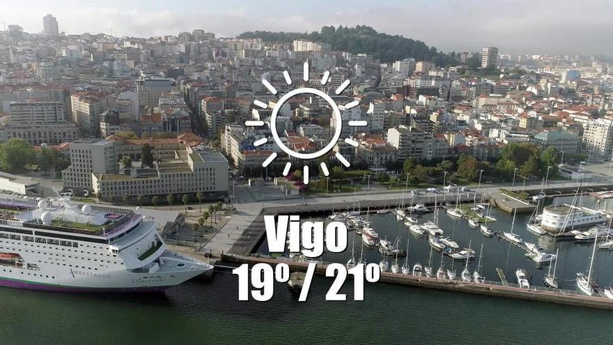 El tiempo en Vigo: previsión meteorológica para hoy, miércoles 15 de julio