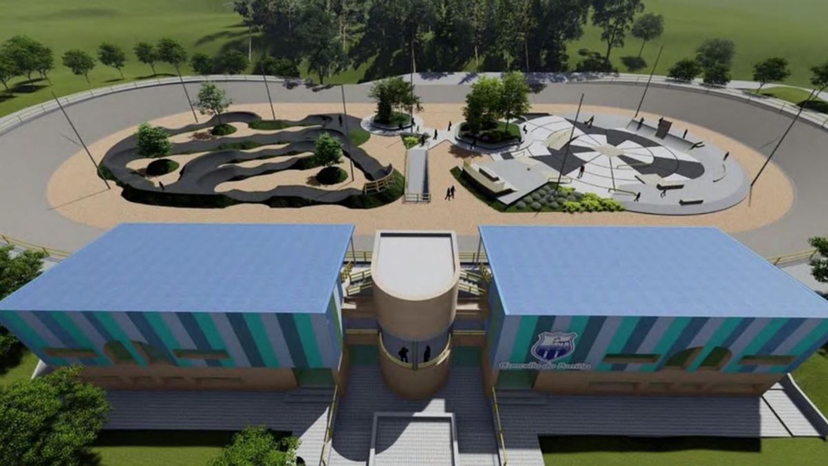 Proyecto de reforma integral del velódromo municipal de Porriño.