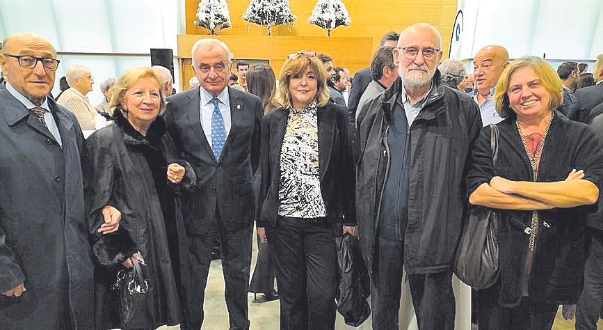 Jerónimo Sáiz, María Ángeles Muntaner, Fulgencio Coll, Iliana Mano, Josep Forteza-Rey y  María Jesús Hernández.