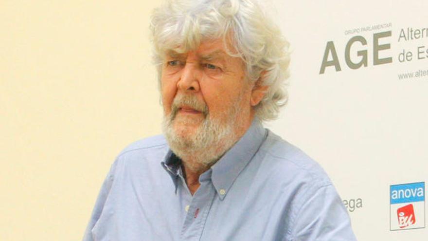 El portavoz parlamentario de AGE, Xosé Manuel Beiras // X. ÁLVAREZ