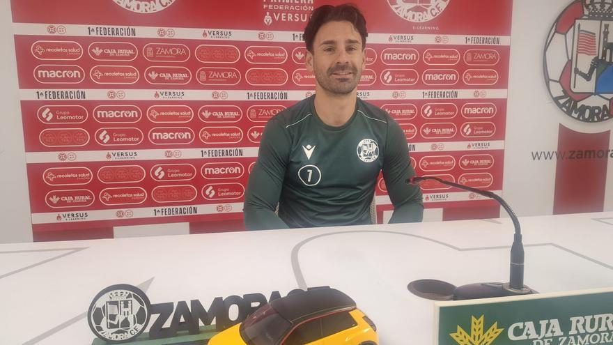 Los propósitos de Kike Márquez, jugador del Zamora CF, para este 2026: seguir en la misma línea, ser un equipo reconocible y dar alegrías a la afición