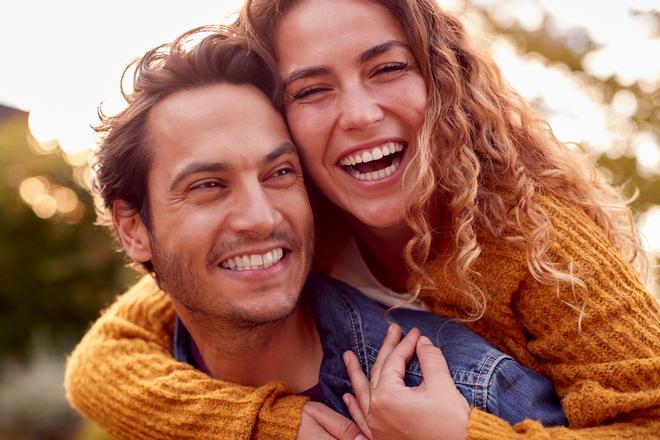 Pareja feliz