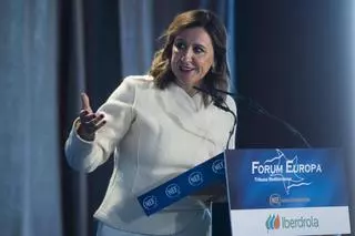 La alcaldesa de València, María José Catalá, analiza sus dos primeros años al frente del ayuntamiento en el Fórum Europa