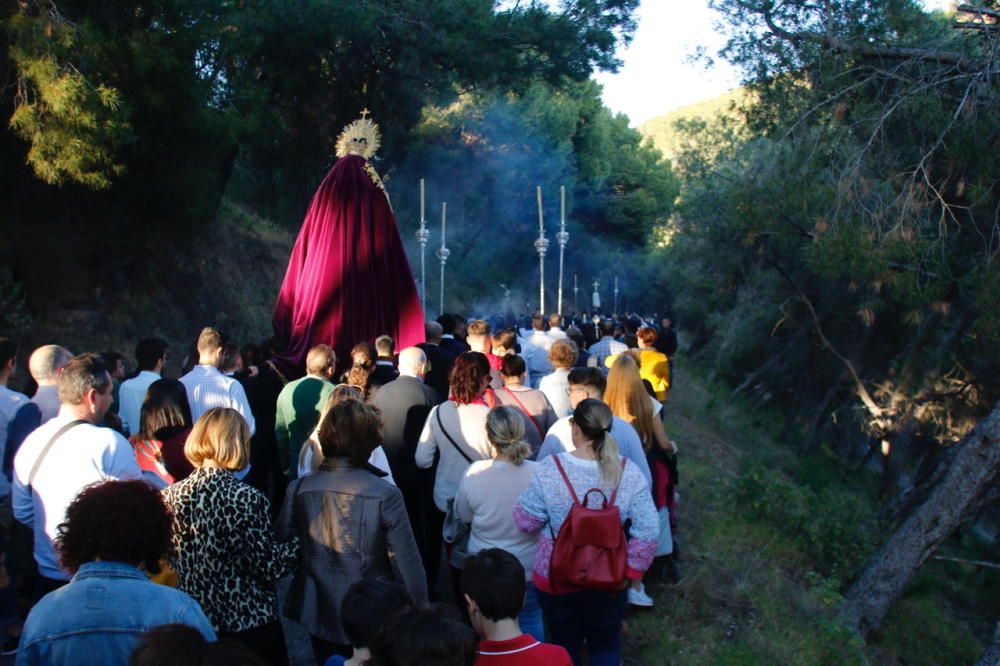 Las imágenes del traslado del Calvario.