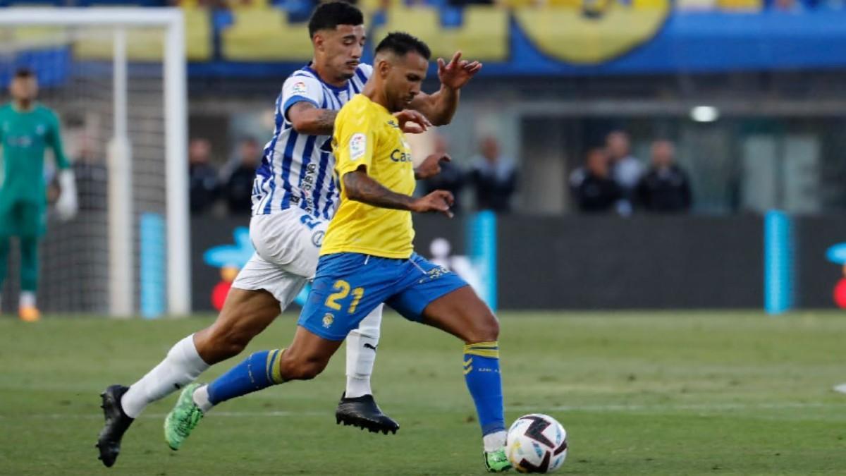 Jonathan Viera, en un partido con la UD Las Palmas