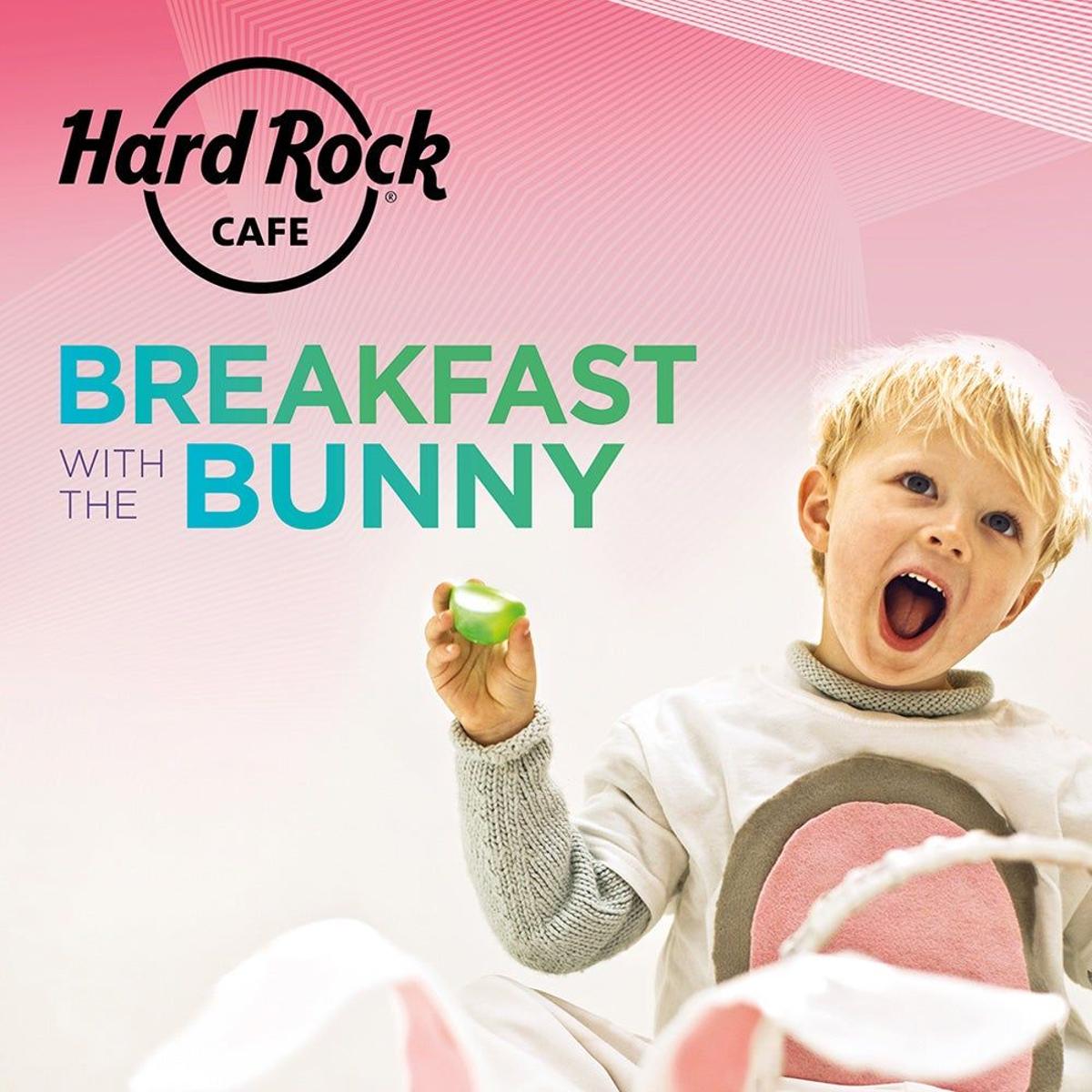 Planes de la semana: el conejo de Pascua visita Hard Rock Café