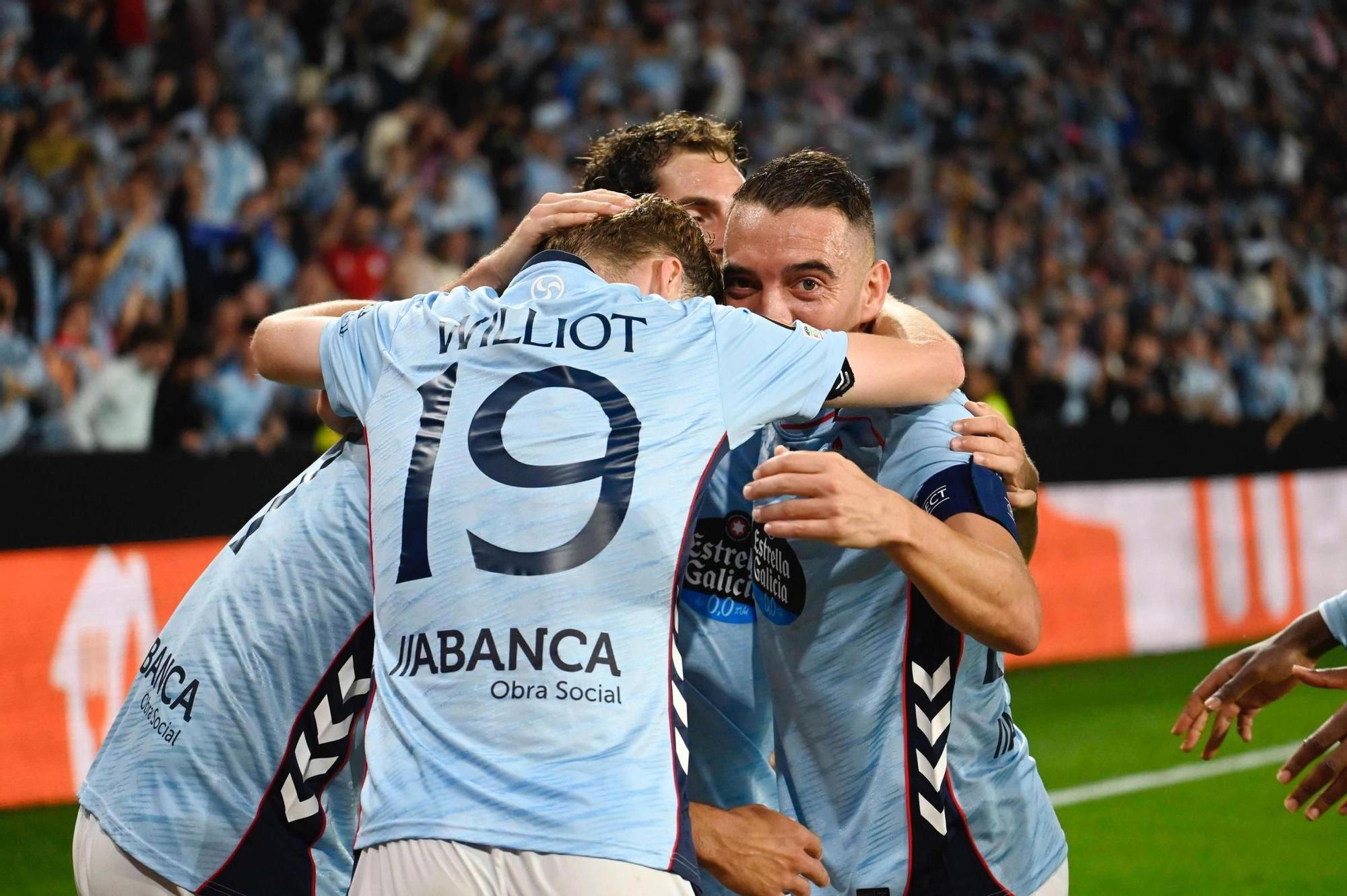 Las imágenes del Celta-PAOK en Balaídos