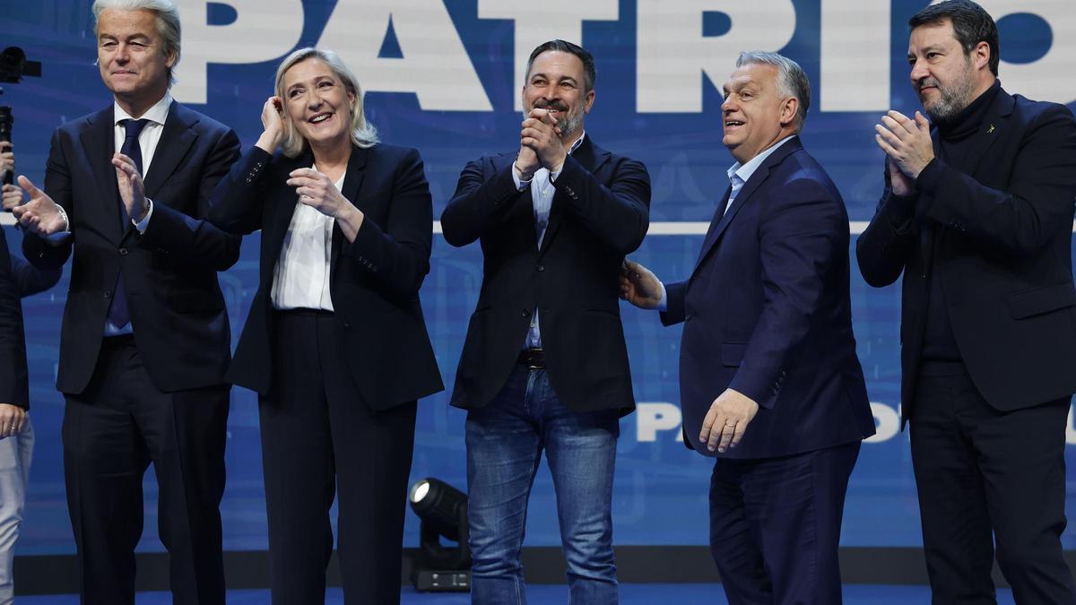 Primera cumbre de Patriotas en Madrid.