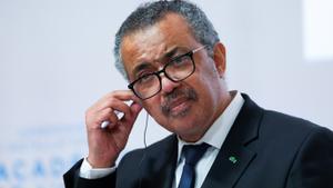 El director de la OMS, Tedros Adhanom Ghebreyesus.