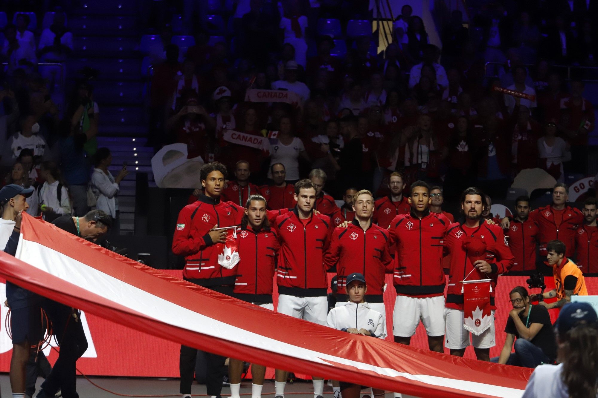 Copa Davis en Málaga | Semifinal: Canadá vs. Italia, en imágenes