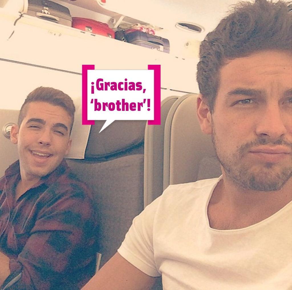 Mario Casas y su hermano Christian