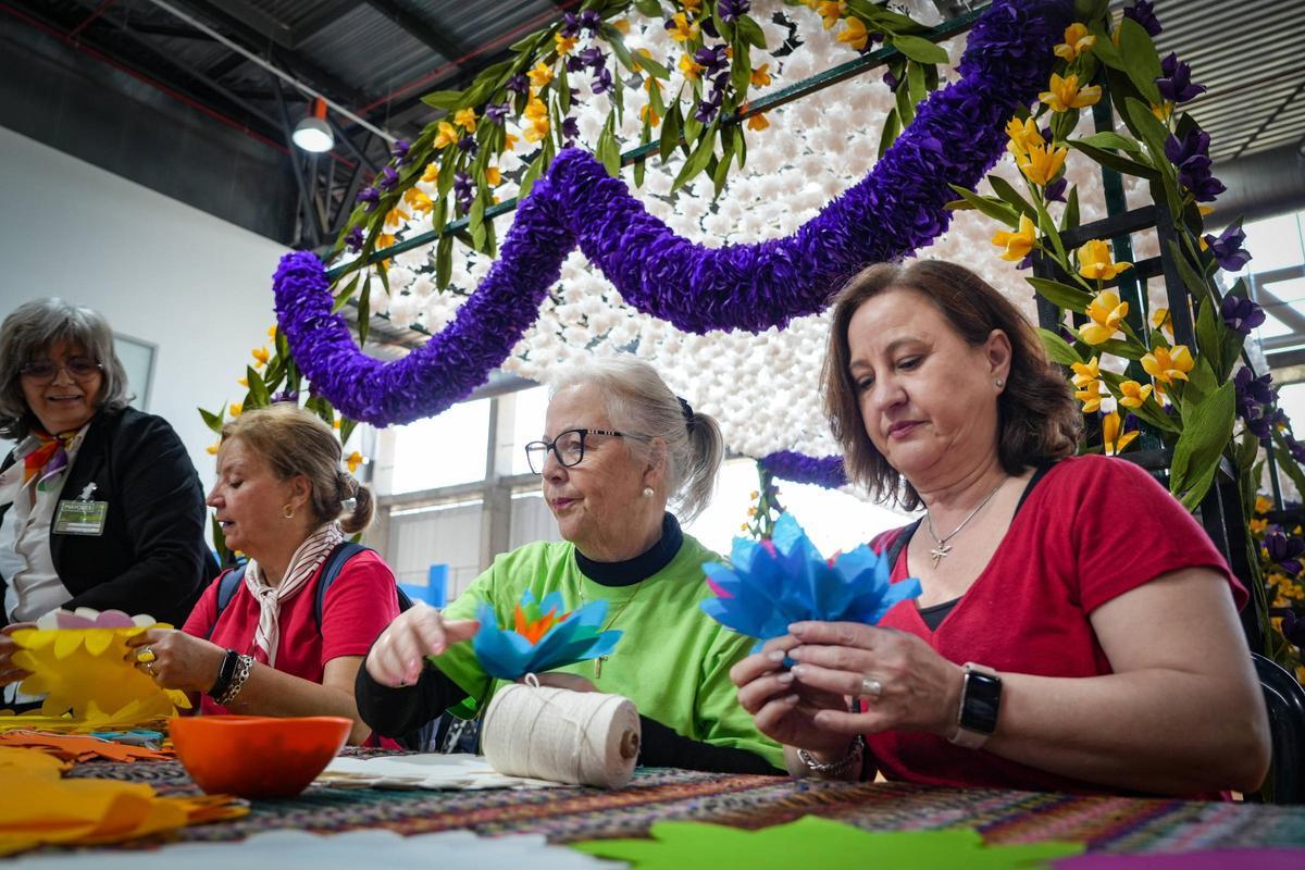 Taller de las Festas do Povo de Campomayor (Portugal).