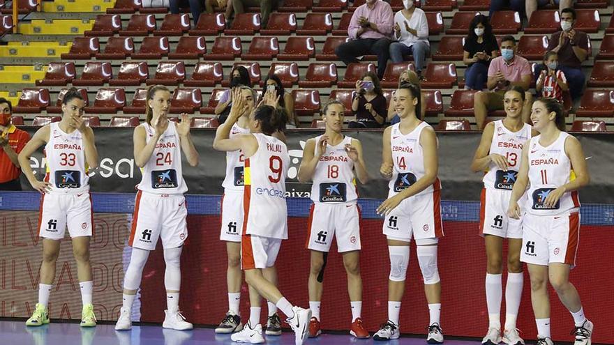 Torneo de selecciones de baloncesto femenino: España - Kenia