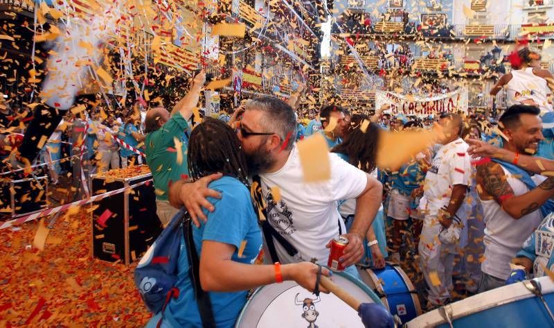 Fotogalería del chupinazo de San Roque en Calatayud