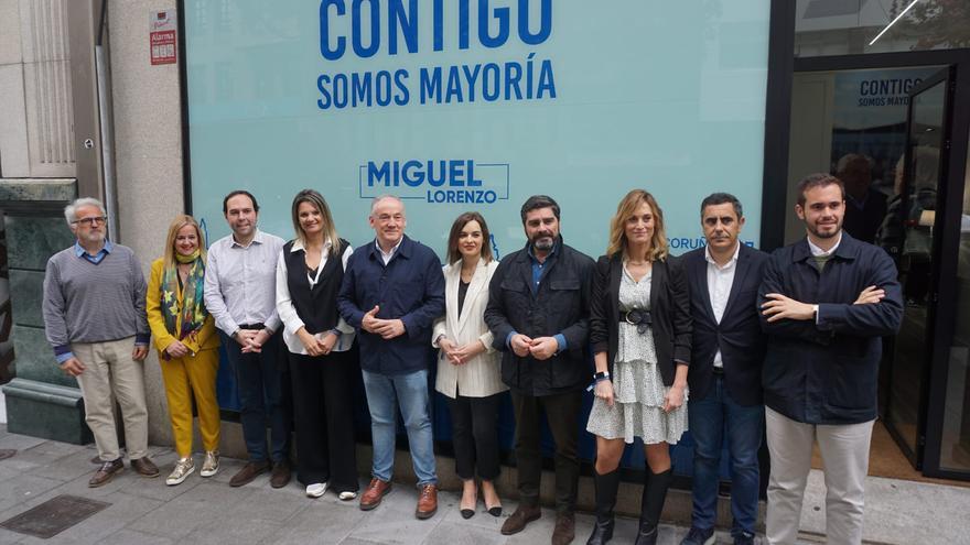 El PP de A Coruña inaugura su sede de campaña electoral