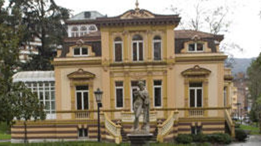 Vista de la entrada principal de &#039;Villa Magdalena&#039;.