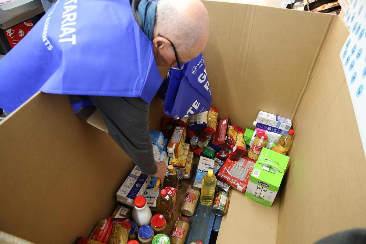 Inician la campaña solidaria para el Banco de Alimentos en Barcelona