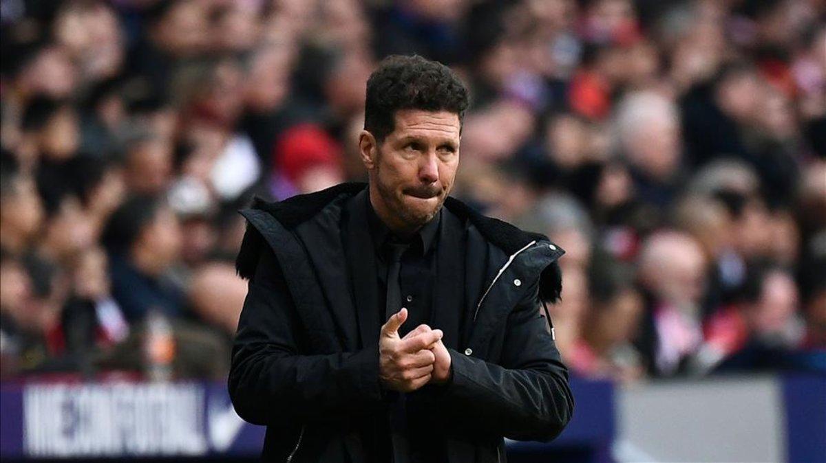 Simeone admitió la superioridad del Madrid en el derbi