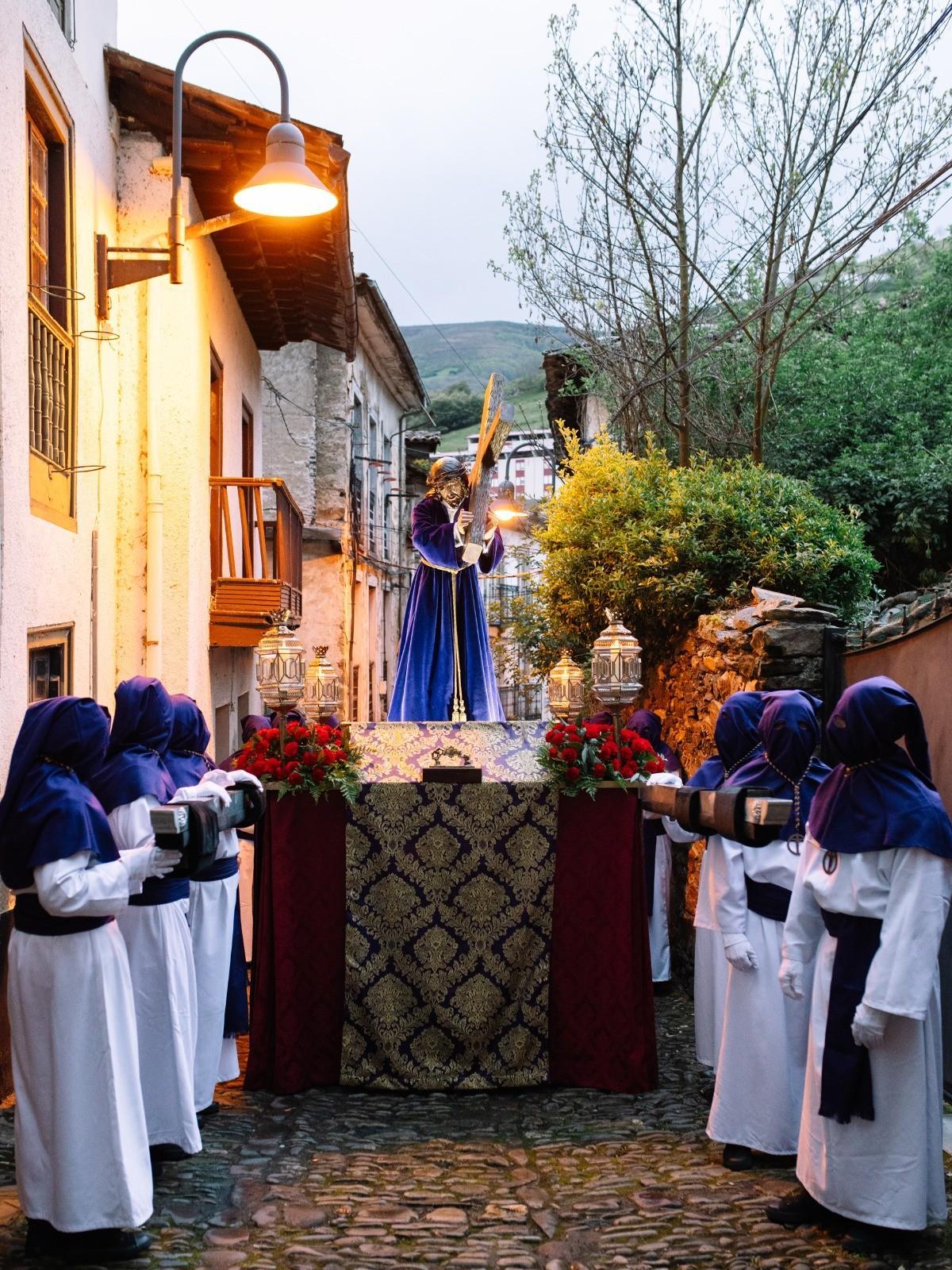 Imagen de la procesión del Jueves Santo el pasado año.