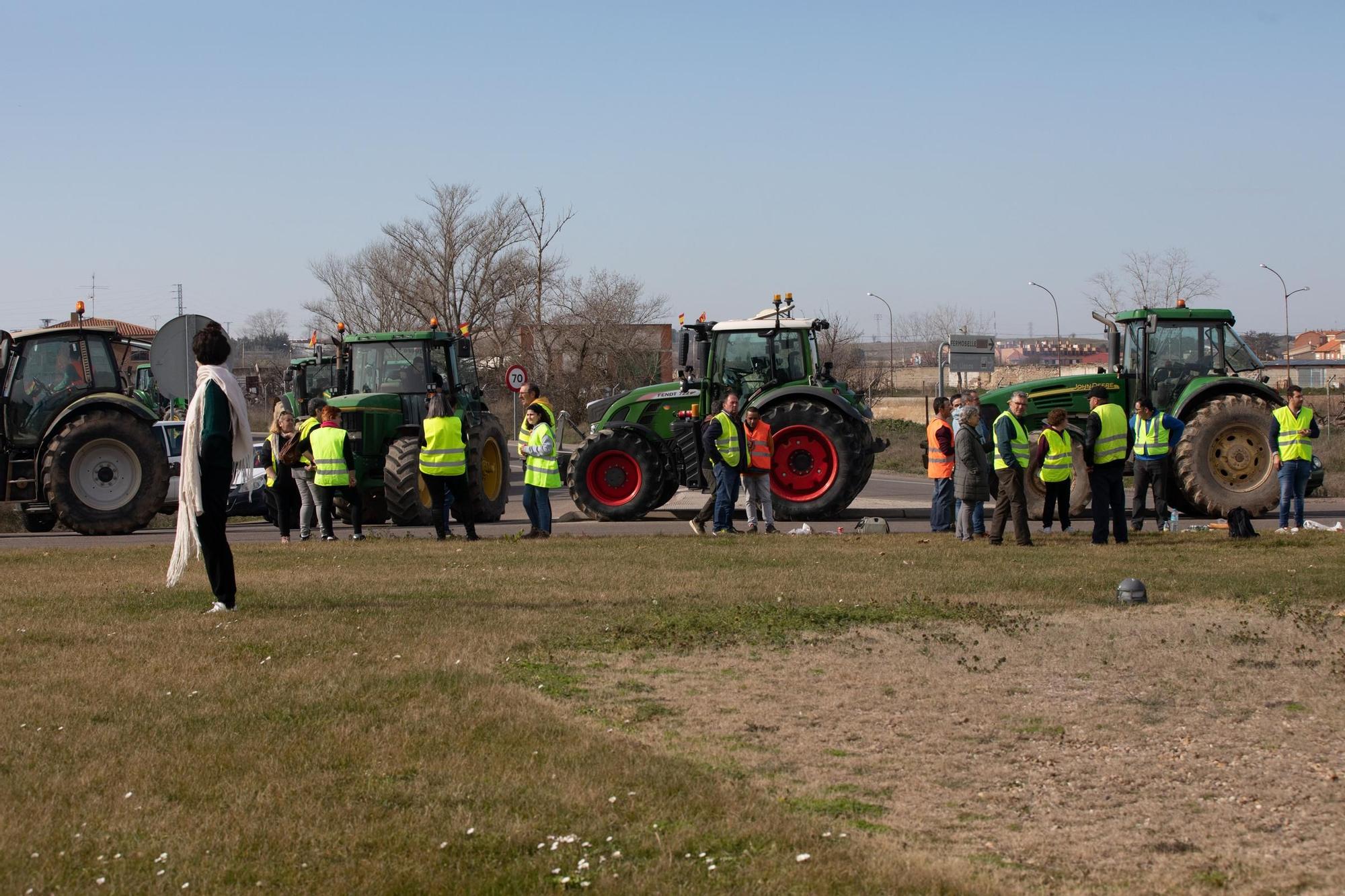 GALERÍA | Tractorada en Zamora: las mejores imágenes de un martes histórico para el campo de la provincia