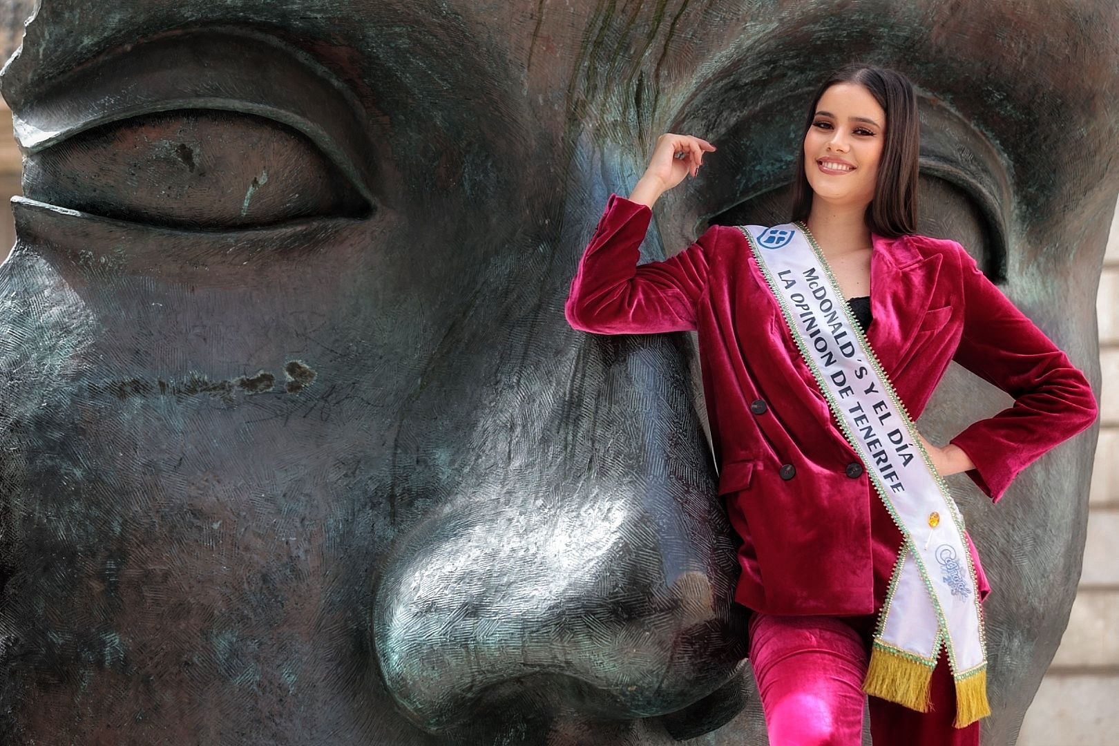 Hirisley Jiménez, candidata a Reina del Canaval de Santa Cruz de Tenerife