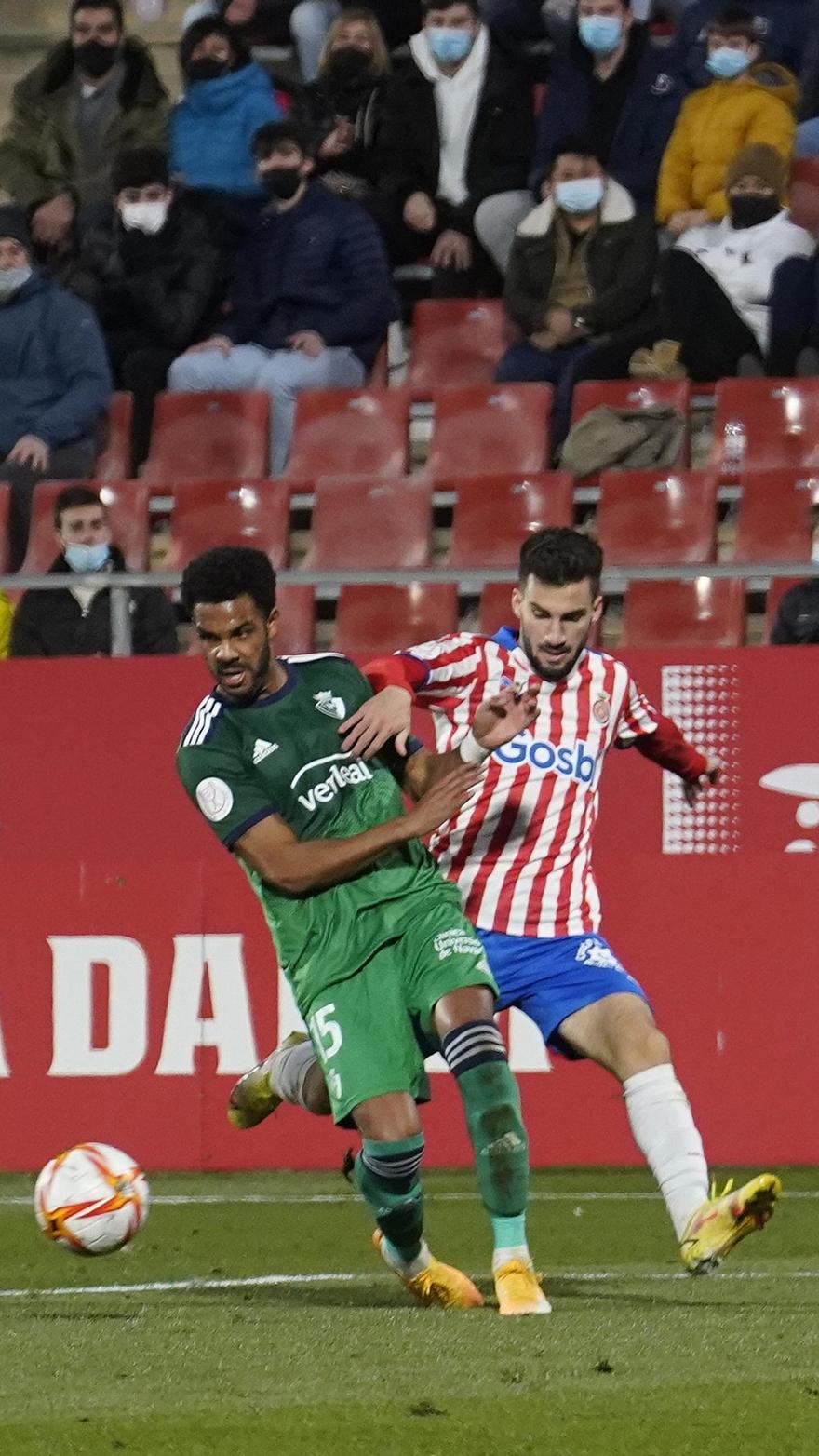 Les millors imatges del Girona - Osasuna a la Copa