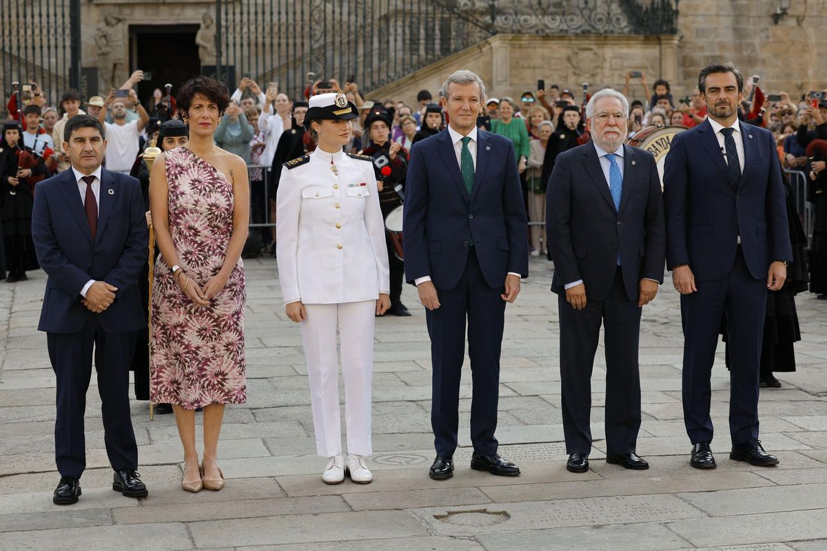 La princesa Leonor recibe la Medalla de Galicia