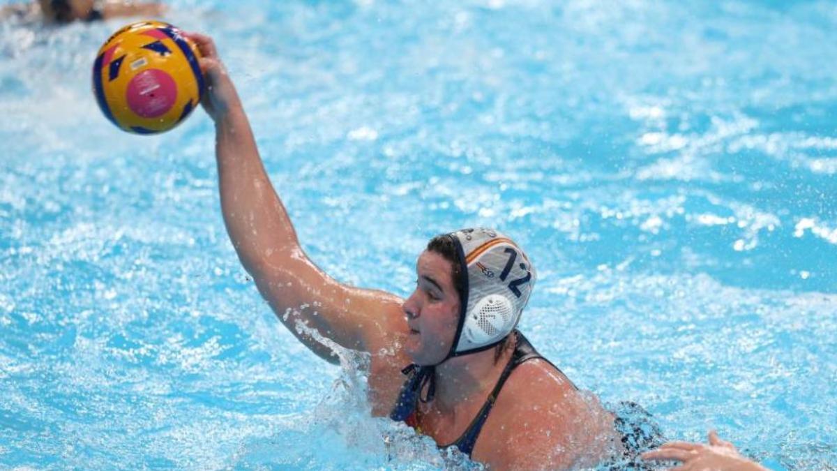 Paula Leitón, una de las protagonistas del partido en Grecia