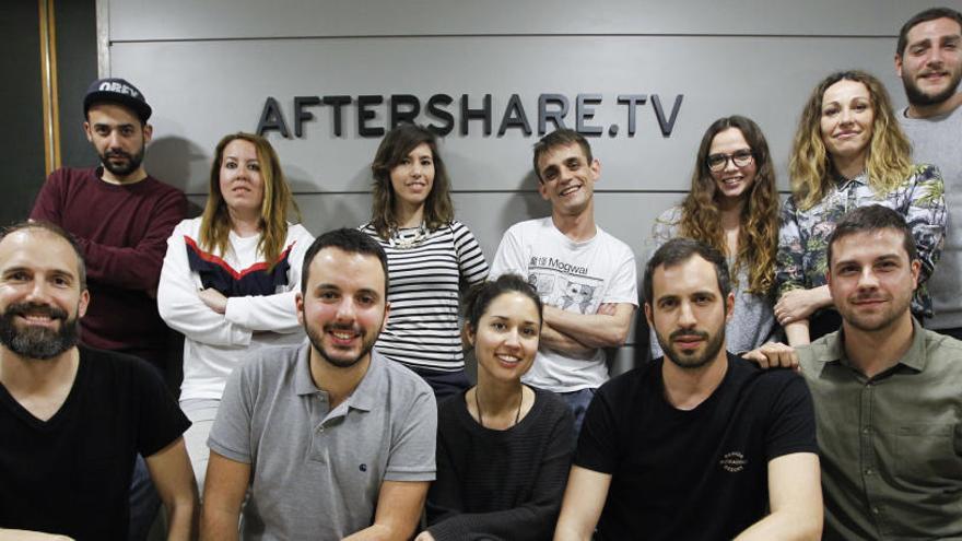 El equipo de Aftershare València.