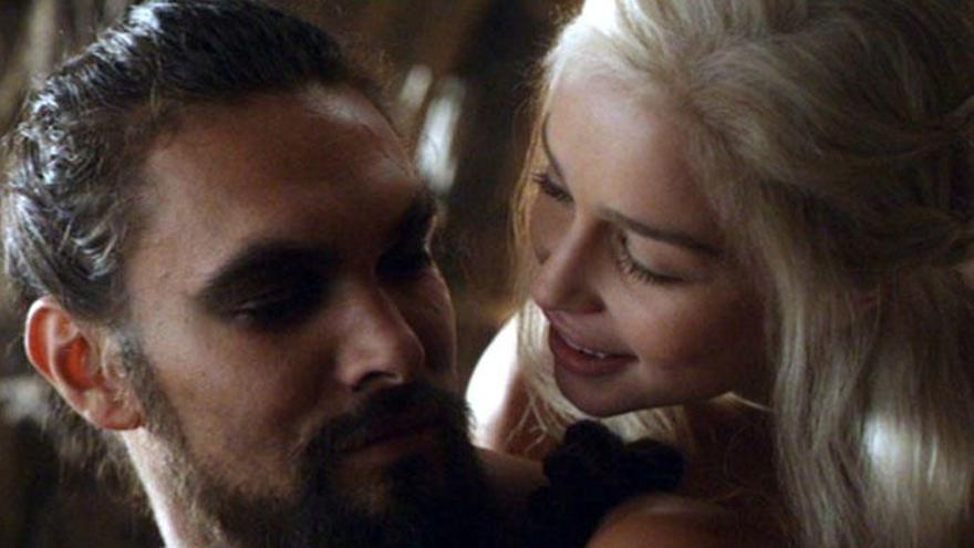 Daenerys y Khal Drogo, en &#039;Juego de Tronos&#039;