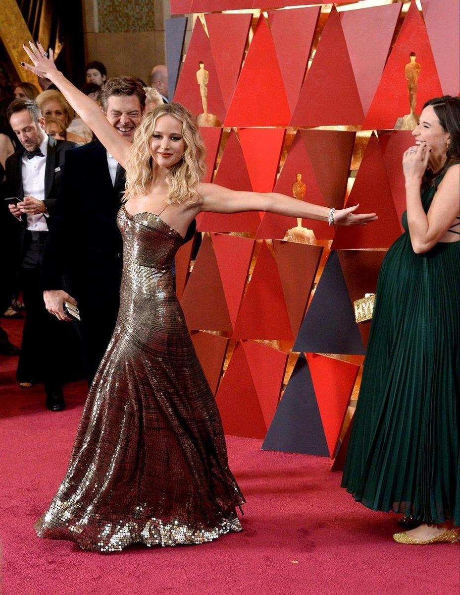 Jennifer Lawrence en los Oscar 2018