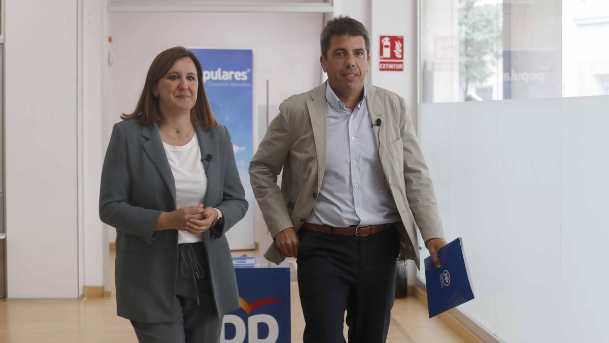 Catalá y Mazón, en un acto del PP de la C.Valenciana.