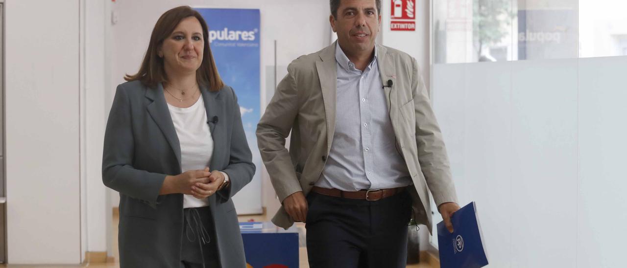 Catalá y Mazón, en un acto del PP de la C.Valenciana.