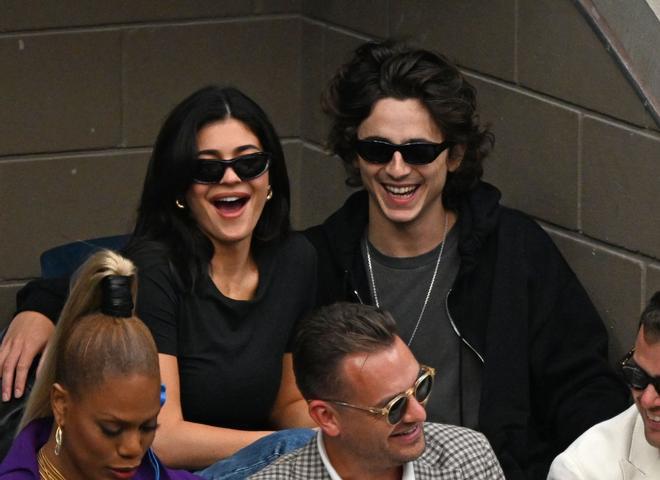 Kylie Jenner y Timothée Chalamet, juntos en el tenis